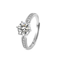 Ready to Ship Hot Trending 925 Sterling Silver Ring Engagement Adjustable Ring